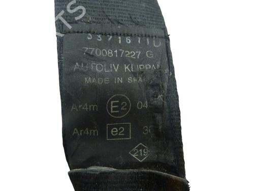 Used Rear right seatbelt Rear right seatbelt 37005847 37005847