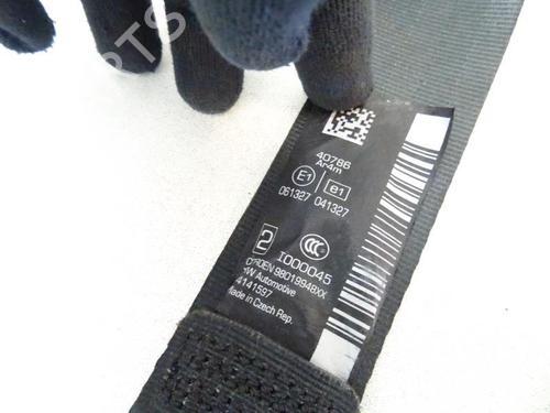 Used Rear right seatbelt Rear right seatbelt CITROËN C3 II (SC_) 1.2 VTi 82 (82 hp) 20043499 20043499
