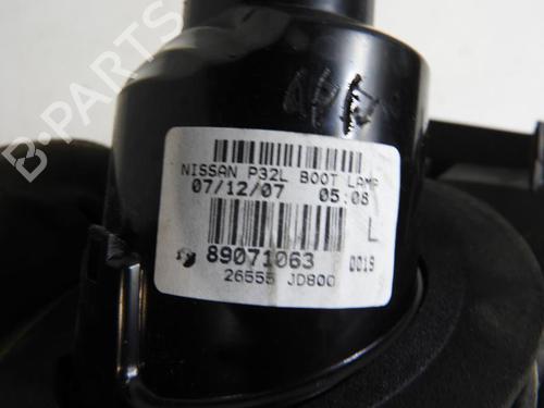 Used Left tailgate light Left tailgate light NISSAN QASHQAI I (J10, NJ10) 2.0 dCi All-wheel Drive (150 hp) 20055957 20055957