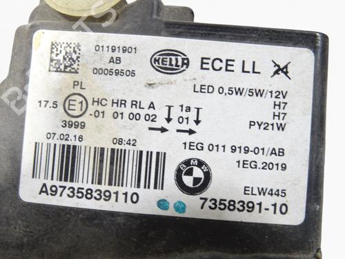 Left headlight BMW 1 (F21) 116 d | BP39384054C28 - Image 2