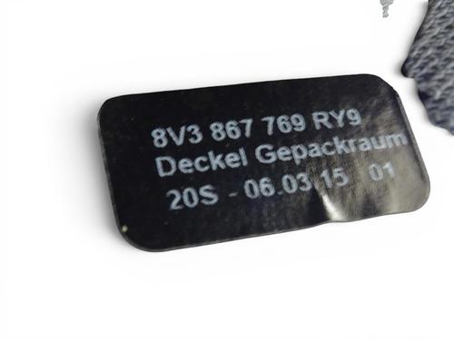 Rear parcel shelf AUDI A3 (8V1, 8VK) 2.0 TDI | BP37527813C85  - Image 5