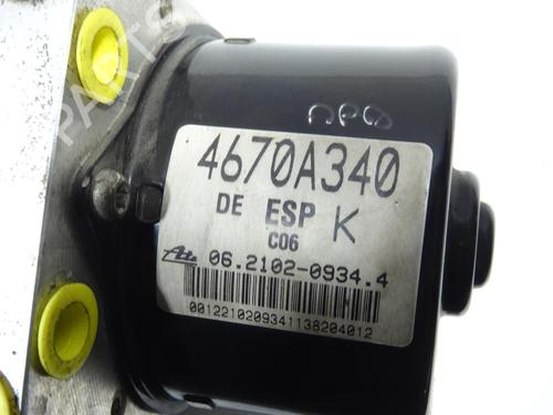 ABS pump PEUGEOT 4007 (VU_, VV_) 2.2 HDi | BP27158871M43 