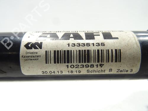 Used Left front driveshaft Left front driveshaft OPEL ASTRA J (P10) 1.7 CDTI (68) (131 hp) 25600313 25600313