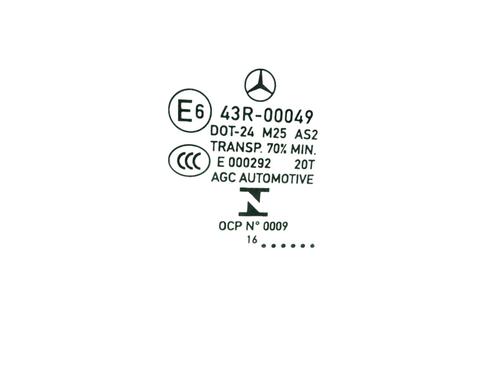 front-left-door-window-mercedes-benz-a-class-w176-2012-2013-2014-2015-2016-2017-2018-40124237 main image