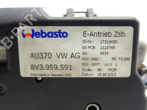 Used Sunroof engine Sunroof engine AUDI A3 Sportback (8VA, 8VF) [2012-2021] 33319503 33319503