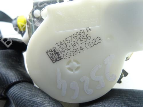 Front left seatbelt DS DS 3 (SA_) 1.2 VTi 82 (SAHMZ6) | BP28209485I26 - Image 7