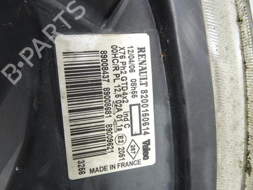 Left headlight RENAULT KANGOO (KC0/1_) 1.5 dCi | BP21972800C28 