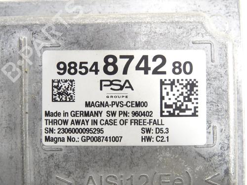 Electronic module DS DS 3 / DS 3 CROSSBACK (UR_, UC_, UJ_) 1.5 BlueHDi 130 (UCYHZR) | BP38976381M83 - Image 2