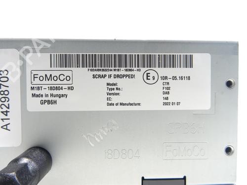 Radio FORD FIESTA VII (HJ, HF) 1.0 EcoBoost | BP29756883E6