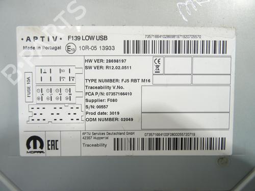Radio FIAT PANDA (312_, 319_) 1.2 (312PXA1A) | BP26710294E6 