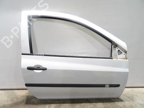Used Right front door RENAULT CLIO III (BR0/1, CR0/1) 1.2 16V Hi-Flex (BR1U, CR1U) (75 hp) 29071378