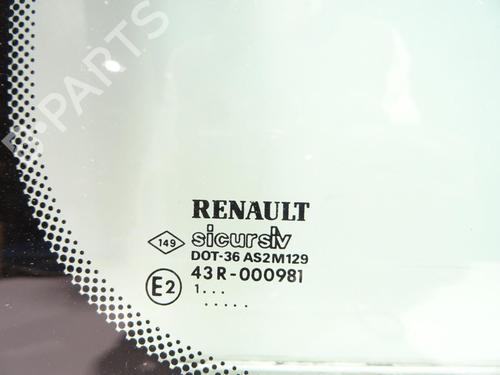 Rear right door window RENAULT KANGOO (KC0/1_) 1.9 dTi (KC0U) | BP28471121C21 