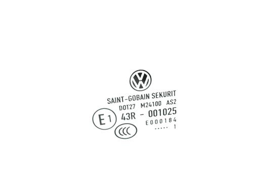 front-left-door-window-vw-golf-vi-5k1-2008-2009-2010-2011-2012-2013-2014-36654235 main image