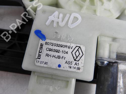 Used Front right window mechanism Front right window mechanism RENAULT CAPTUR II (HF_) Blue dCi 95 (HFAF) (95 hp) 20054862 20054862