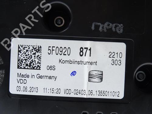 Instrument cluster SEAT LEON (5F1) 1.4 TSI | BP21555935C47 