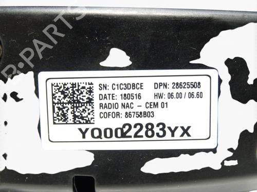 Radio Radio OPEL GRANDLAND / GRANDLAND X (A18, P1UO) 2.0 D (75) (177 hp) 39697125 39697125