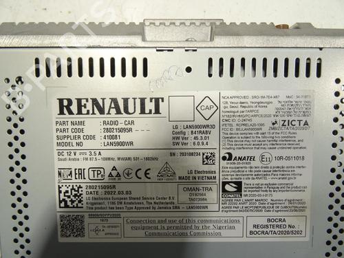 Used Radio Radio DACIA SANDERO III 1.0 TCe 90 (91 hp) 25746614 25746614