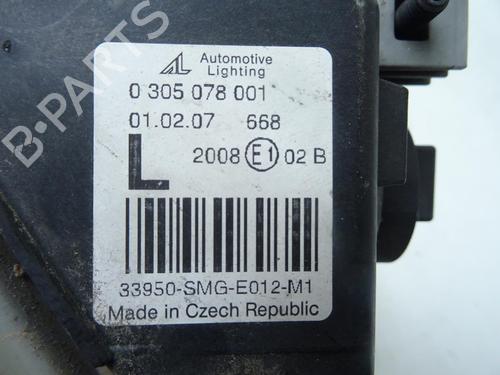 Used Left front fog light Left front fog light HONDA CIVIC VIII Hatchback (FN, FK) 2.2 CTDi (FK3) (140 hp) 33333244 33333244