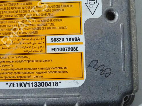 ECU airbags NISSAN JUKE (F15) 1.5 dCi | BP29590758M53 