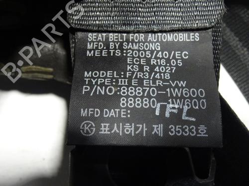 Front left seatbelt KIA RIO III (UB) 1.25 CVVT | BP32984770I26  - Image 6