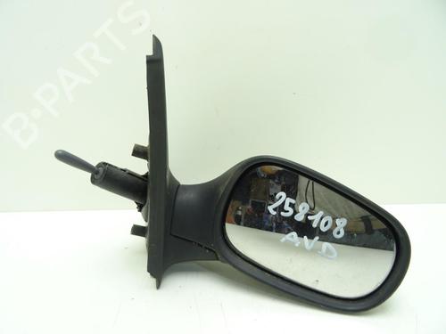 Used Right mirror RENAULT CLIO II Hatchback Van (SB0/1/2_) 1.9 D (SB0R) (54 hp) 29012487