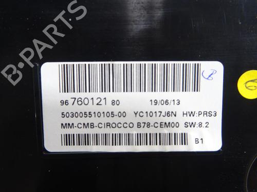 Instrument cluster CITROËN C4 Grand Picasso II (DA_, DE_) 1.6 HDi / BlueHDi 115 | BP30171259C47 