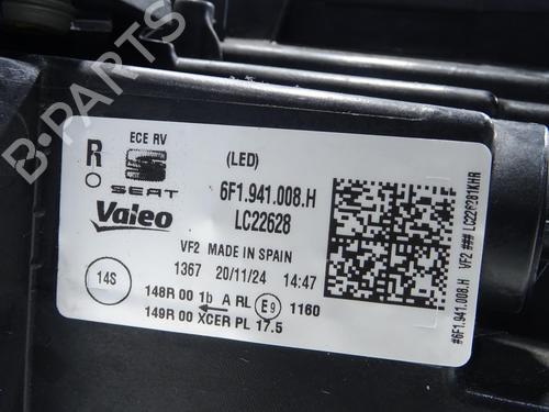 Right headlight SEAT IBIZA V (KJ1, KJG) 1.0 TSI | BP31024028C29 