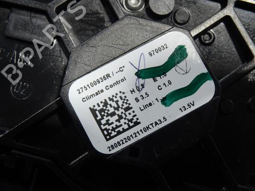 Used Climate control Climate control RENAULT ZOE (BFM_) ZOE (BFMC, BFMD) (136 hp) 39761415 39761415