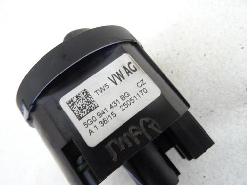Used Headlight switch Headlight switch VW GOLF VII (5G1, BQ1, BE1, BE2) 2.0 GTI (230 hp) 20065135 20065135