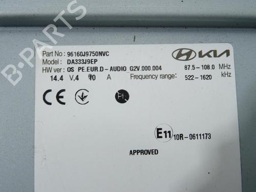 Radio HYUNDAI KONA (OS, OSE, OSI) 1.0 T-GDi Hybrid 48V | BP29120012E6