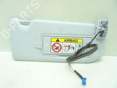 Used Right sun visor PEUGEOT 208 II (UB_, UP_, UW_, UJ_) e-208 (136 hp) 26395322