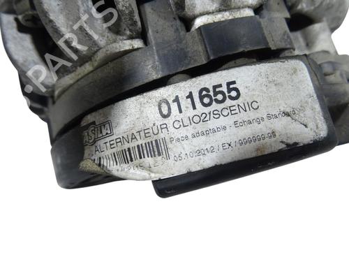 Used Alternator Alternator RENAULT MEGANE I (BA0/1_) 1.4 16V (BA0D, BA1H, BA0W, BA10) (95 hp) 34454324 34454324