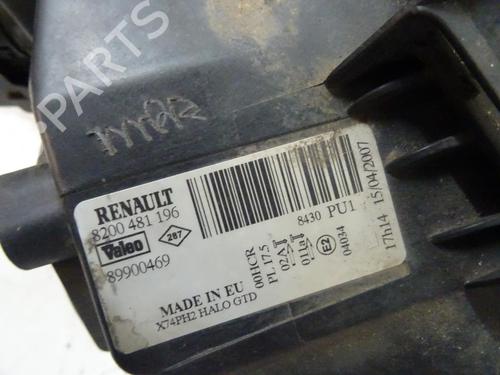 Left headlight RENAULT LAGUNA II (BG0/1_)  | BP20064630C28 