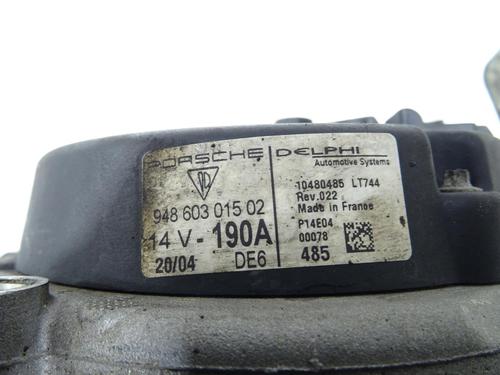 Used Alternator Alternator PORSCHE CAYENNE (9PA) Turbo S 4.5 (500 hp) 24145902 24145902