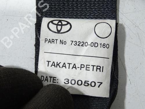 Used Front left seatbelt Front left seatbelt TOYOTA YARIS (_P9_) 1.4 D-4D (NLP90_, NLP90R) (90 hp) 29585627 29585627