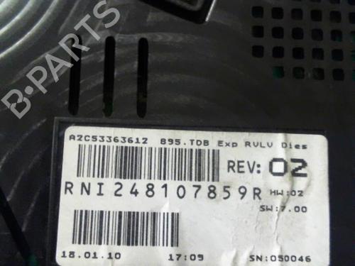 Instrument cluster RENAULT MEGANE III Hatchback (BZ0/1_, B3_) 1.5 dCi (BZ09, BZ0D, BZ1W, BZ29, BZ14) | BP20048871C47 
