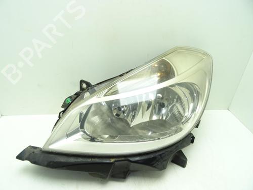 Used Left headlight RENAULT CLIO III (BR0/1, CR0/1) 1.2 16V (BR02, BR0J, BR11, CR02, CR0J, CR11) (75 hp) 30106738