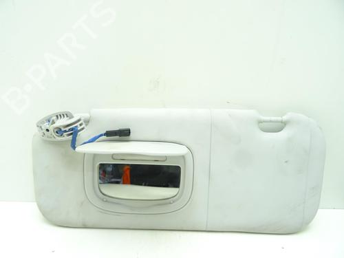 Used Left sun visor FIAT 500X (334_) 1.6 D Multijet (334AXA1B, 334AXA11) (120 hp) 30002627