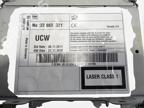 Radio OPEL ASTRA J GTC 2.0 OPC Turbo (08) | BP35961724E6  - Image 5