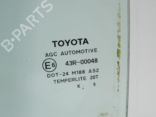 Rear left door window TOYOTA YARIS (_P9_) 1.4 D-4D (NLP90_, NLP90R) | BP20061725C20 