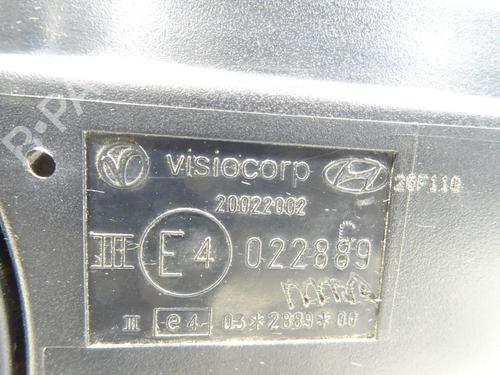 Right mirror HYUNDAI i20 I (PB, PBT) 1.4 CRDi | BP26711597C27 