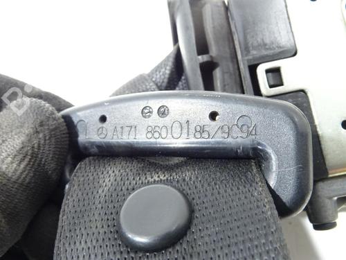 Used Front left seatbelt Front left seatbelt MERCEDES-BENZ SLK (R171) 200 Kompressor (171.442) (163 hp) 25726314 25726314