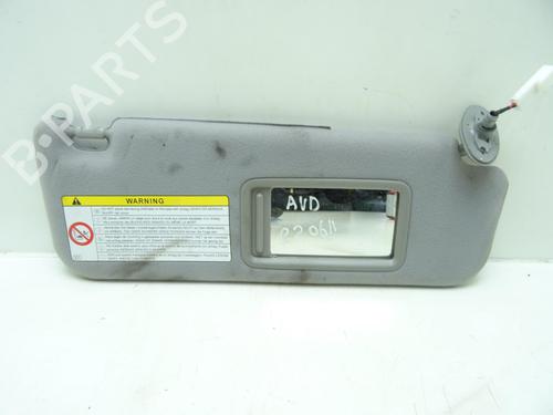 Used Right sun visor TOYOTA PRIUS Liftback (_W2_) 1.5 Hybrid (NHW20_, NHW20R) (112 hp) 26221390