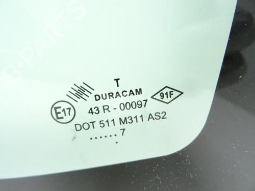 Rear right quarter glass DACIA DUSTER (HS_) 1.5 dCi | BP29543212C92 