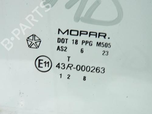 Used Front right door window Front right door window JEEP WRANGLER III (JK) 2.8 CRD (177 hp) 33829062 33829062