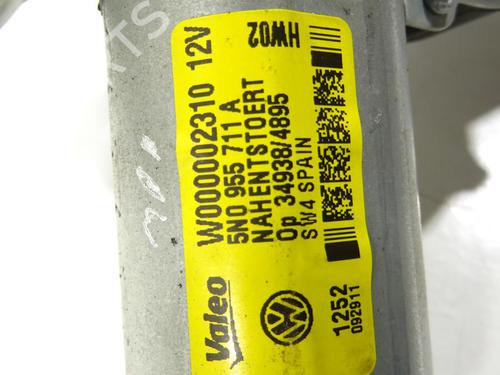 Rear wiper motor VW TIGUAN (5N_) 2.0 TDI | BP26006231M102 