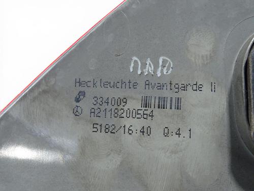 Used Left taillight Left taillight MERCEDES-BENZ E-CLASS (W211) E 270 CDI (211.016) (177 hp) 35995399 35995399