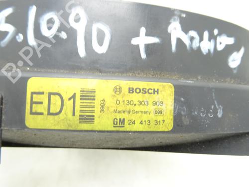 Radiator fan OPEL ZAFIRA A MPV (T98) 2.0 DTI 16V (F75) | BP30106699M35 