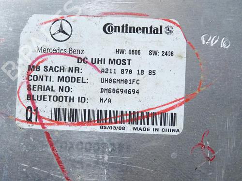 Øvrige styreenhet MERCEDES-BENZ GL-CLASS (X164) GL 500 4-matic (164.886) | BP30079493M11 