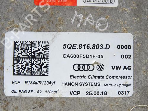 Used AC compressor AC compressor VW GOLF VII (5G1, BQ1, BE1, BE2) 1.4 GTE Hybrid (204 hp) 33236921 33236921
